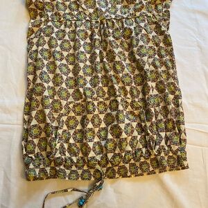 OP Ocean Pacific Geometric Patterned Sleeveless Top